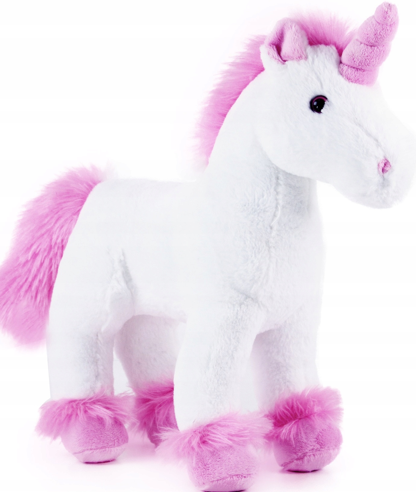 

Maskotka Jednorożec Biały Unicorn Koń 40cm Konik