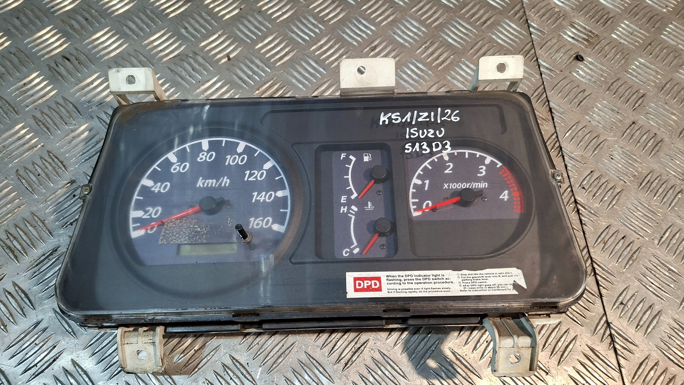 dials dials ISUZU TURQUOISE