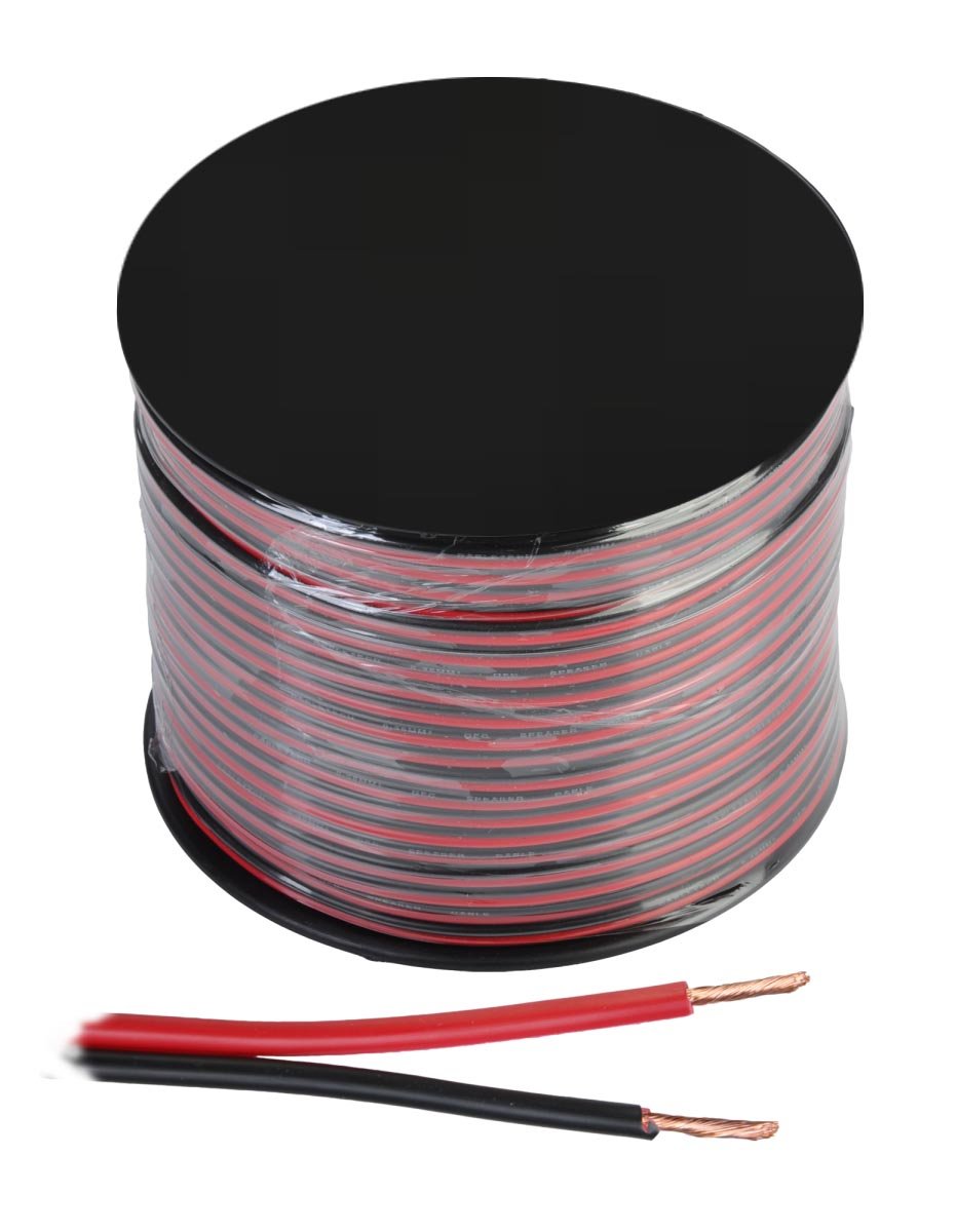 

Kabel przewód 2 żyłowy 1mm2 do led 12V 2x1mm2