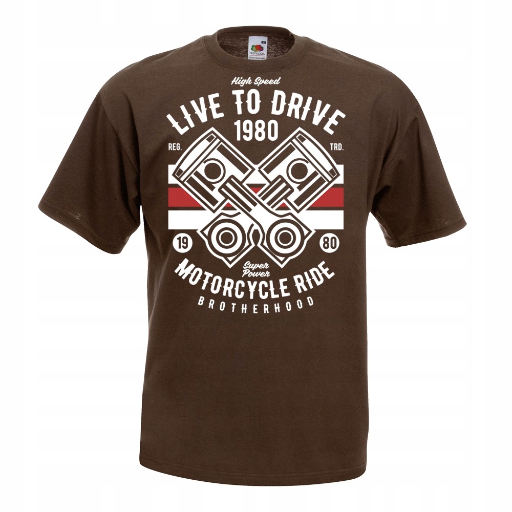

Koszulka live to drive motocykl części motor L