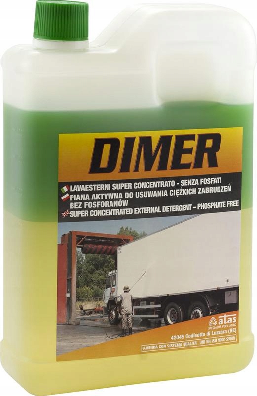

Atas Dimer aktywna piana do mycia samochodów 2l