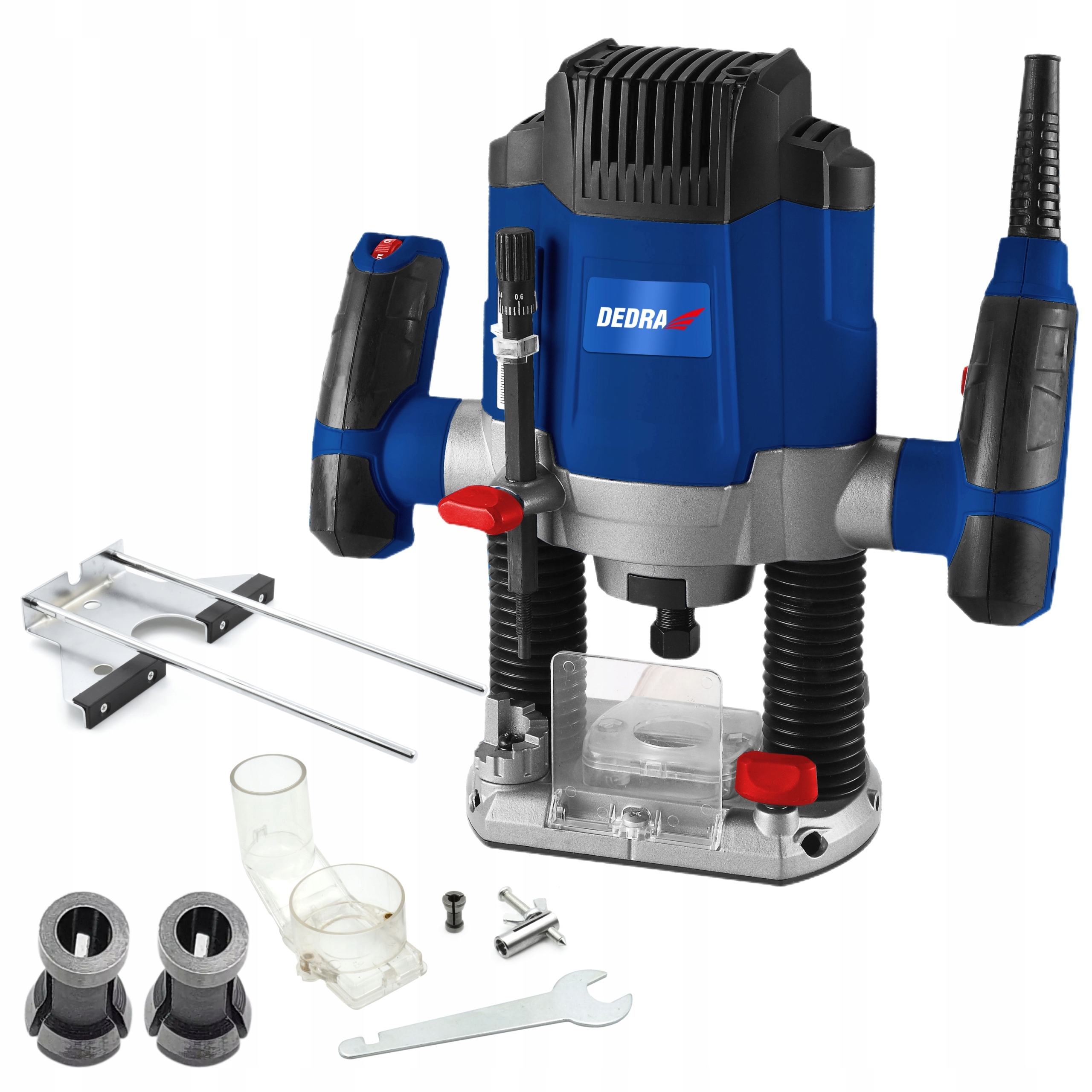 DEDRA FREZARKA GÓRNOWRZECIONOWA 1200W +12 Frezów Marka Dedra