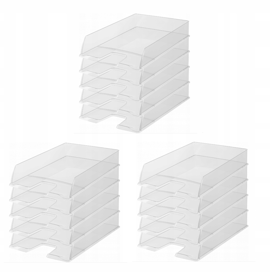 

Półka Szuflada Dokumenty A4 Tacka na Biurko x 15