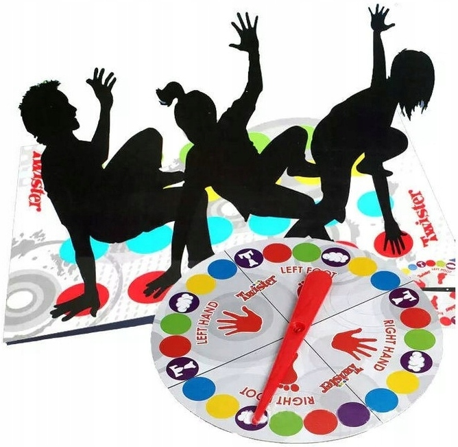 TWISTER GRA RODZINNA TOWARZYSKA ZRĘCZNOŚCIOWA RUCHOWA MATA IMPREZOWA Typ Podstawa