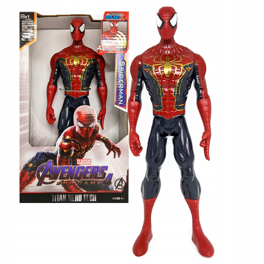 

Duża Figurka Spider Man Avengers Ruchoma dzwięk