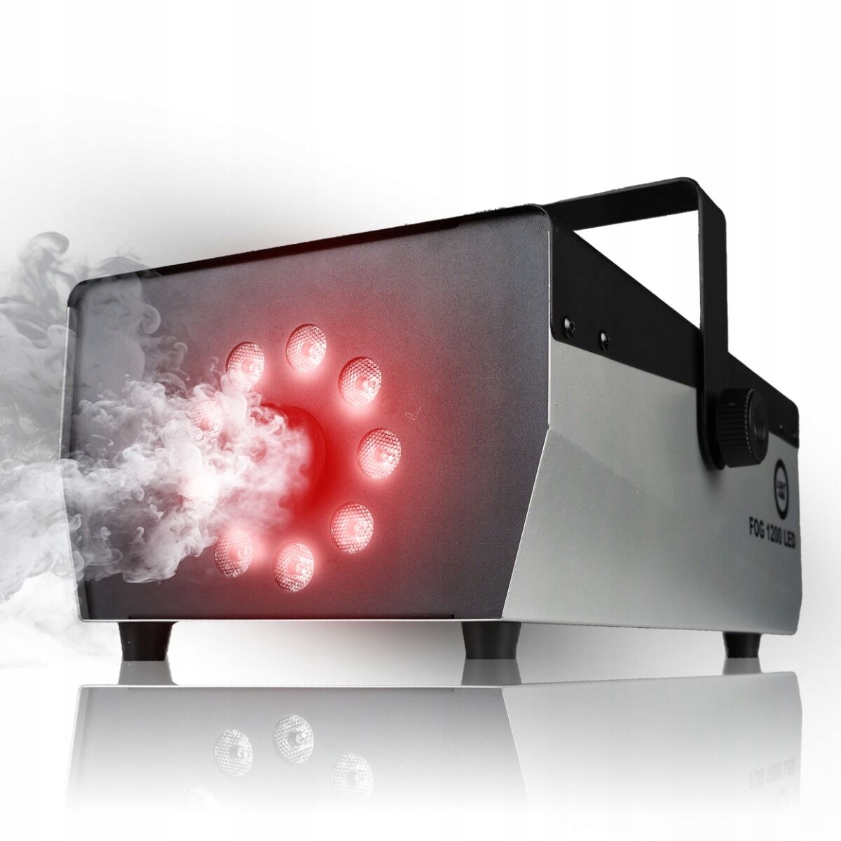 Výrobník Kouře, Mlha, Dýmovnice, 9 Led Diod Rgbw LIGHT4ME Fog Led 1200W Dálkové Ovládání