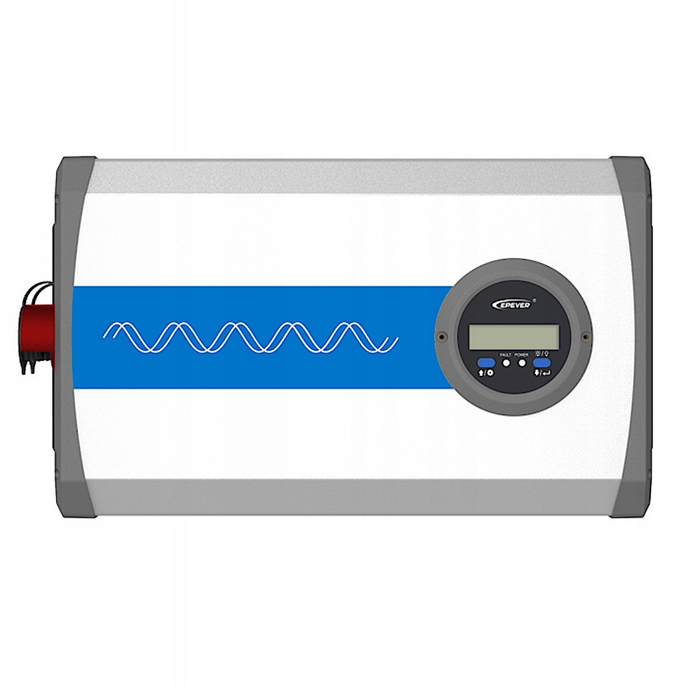 PRZETWORNICA NAPIĘCIA SOLARNA 3000W 12V LCD SINUS Stan opakowania oryginalne
