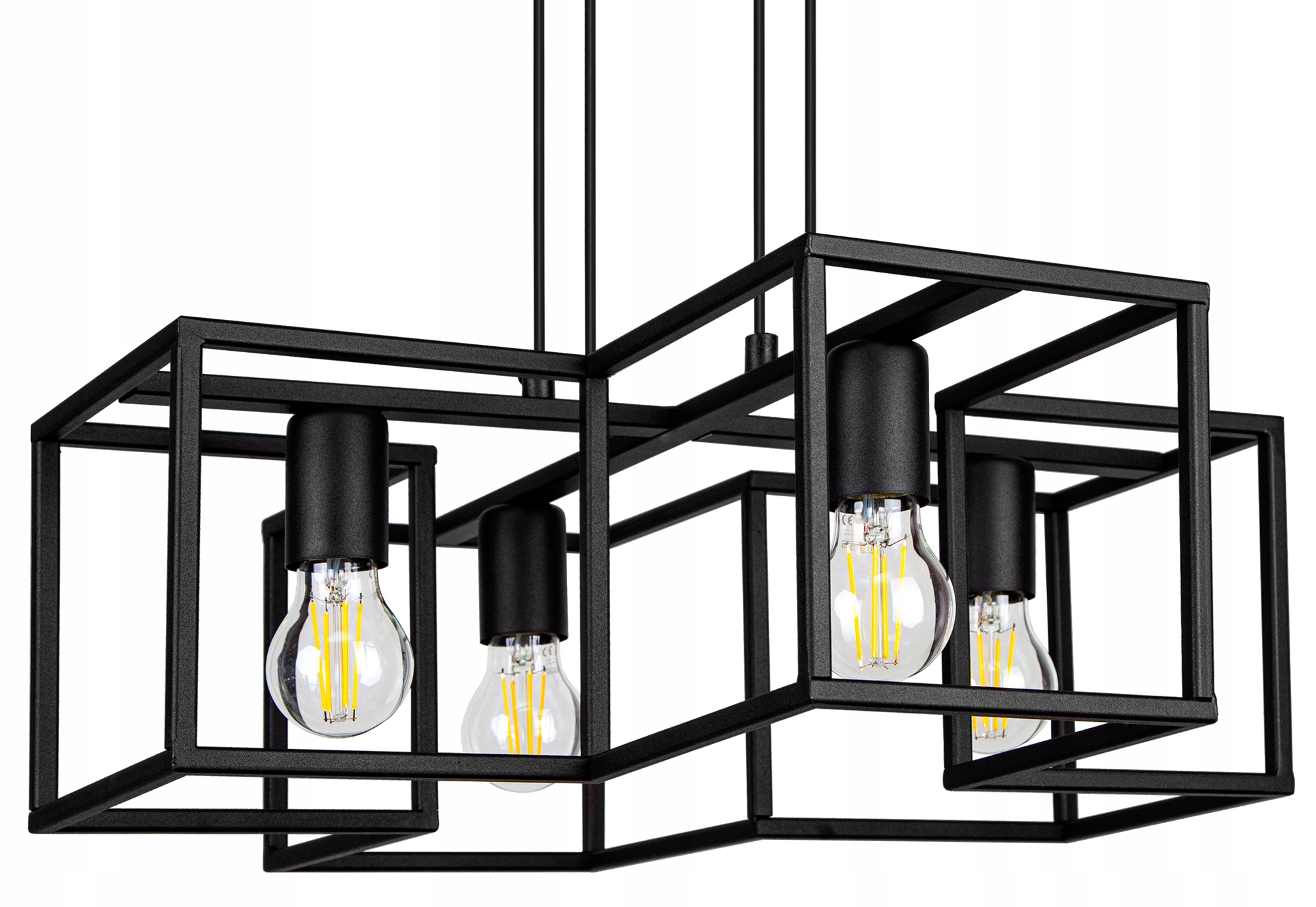 

Lampa Sufitowa Plafon Żyrandol Loft Edison Led