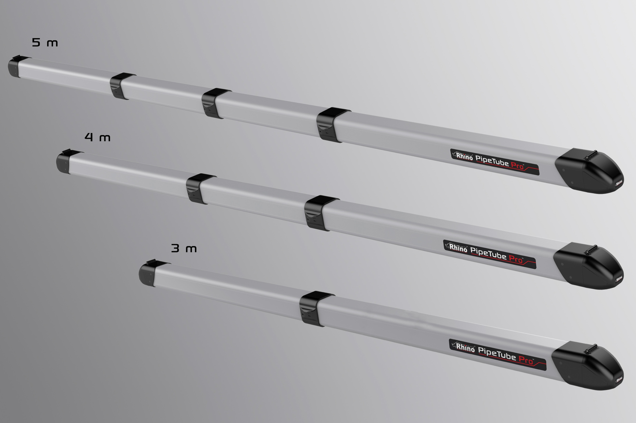 BOX BAGAŻNIK NA DACH TUBA NA DŁUGIE RURY RHINO 3M Długość 326 cm