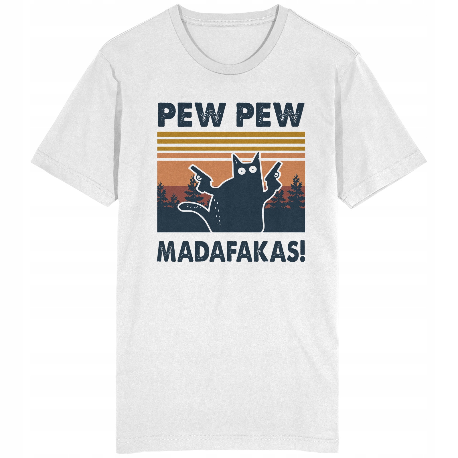 

Pew Pew Madafakas Koszulka Dla Kociary Kot Cat