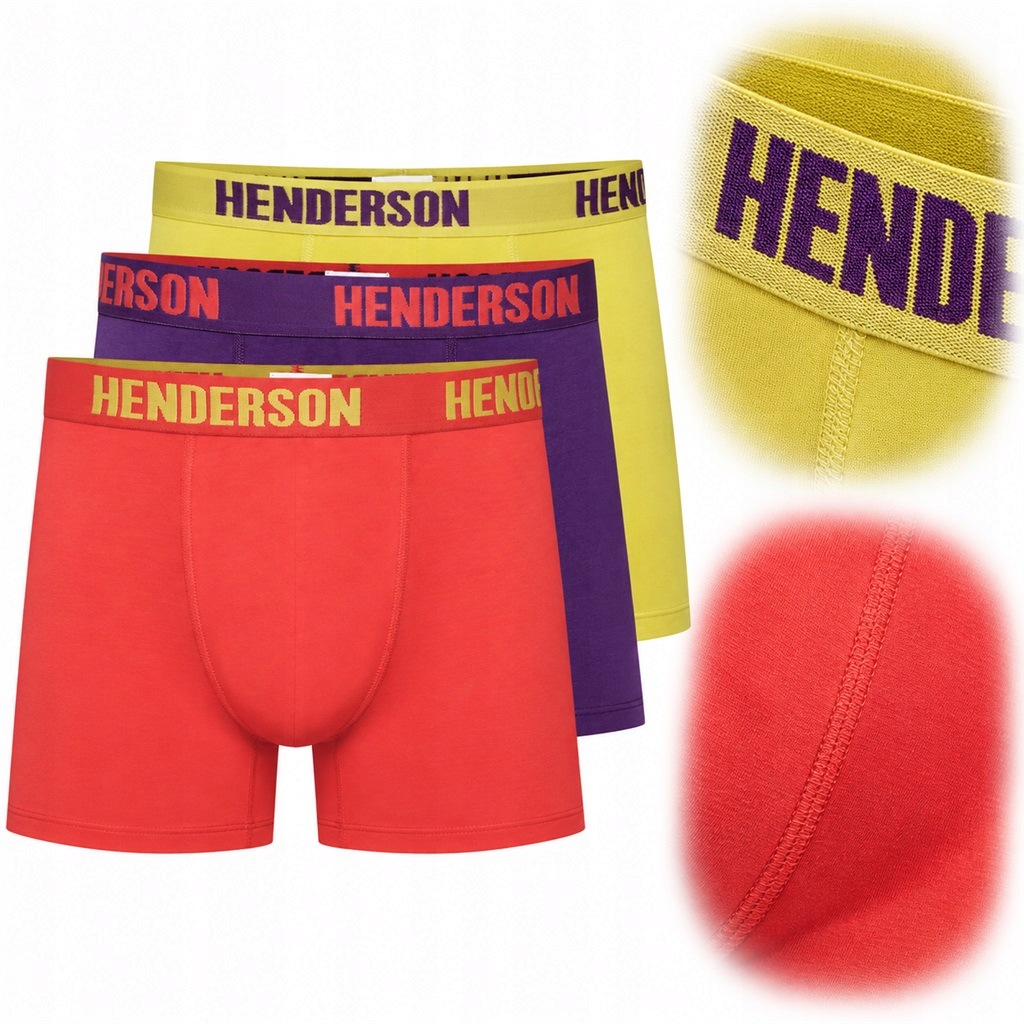 Pánské boxerky Henderson Star 42628 mix barev 2XL Anrr
