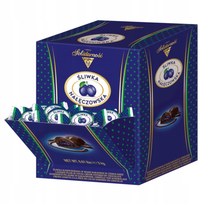 Śliwka Nałęczowska w Czekoladzie Solidarność 3kg