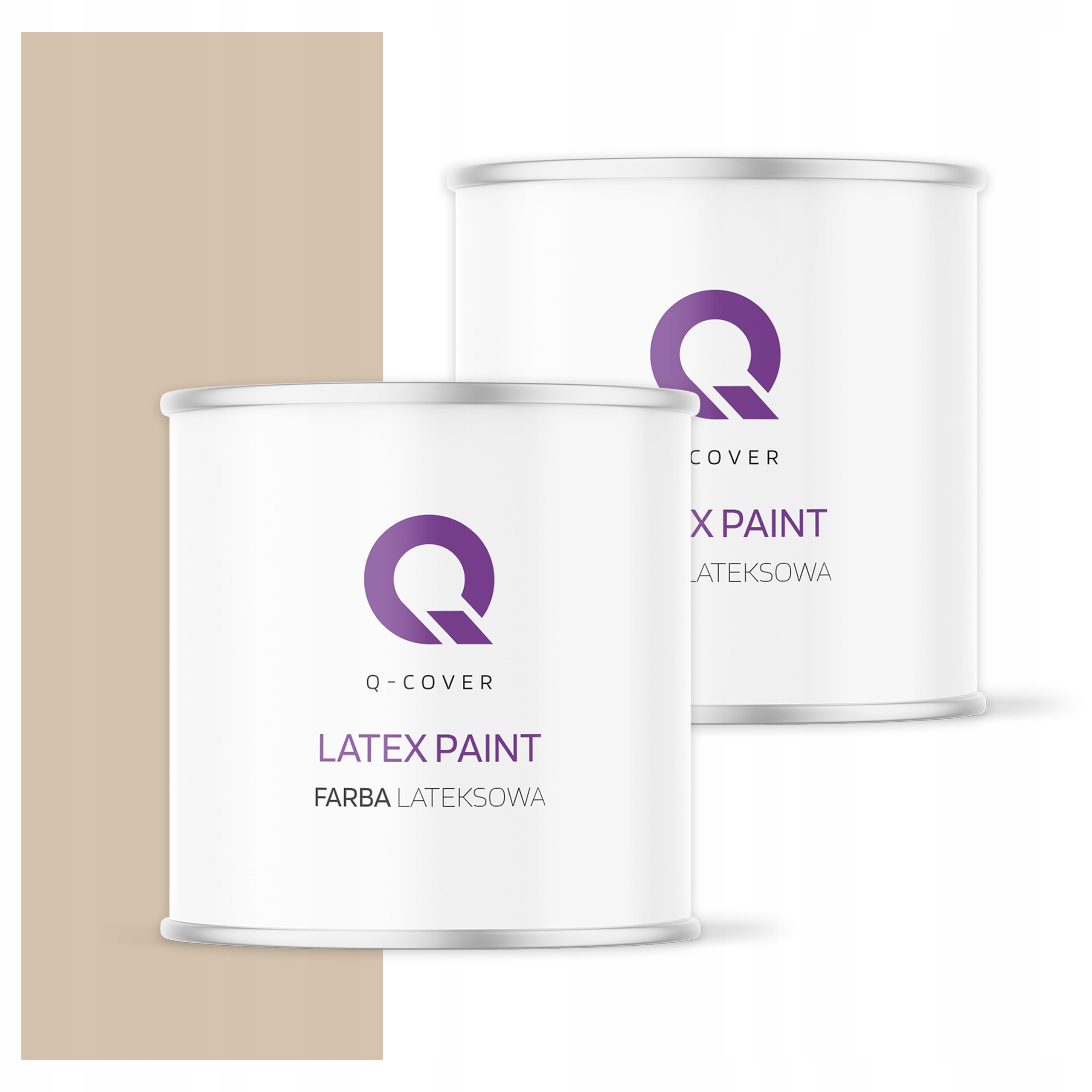 Barva vnitřní stropní barva 2L Hluboká matná barva Béžová H4155