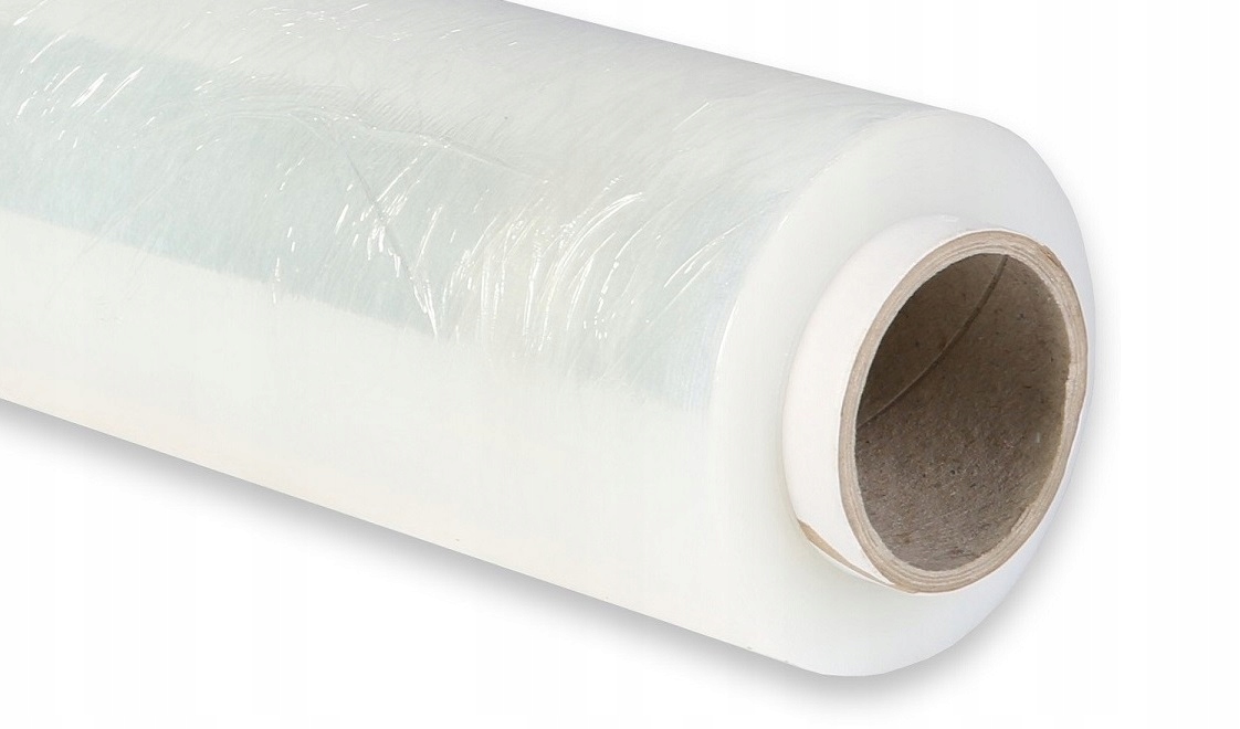 FOLIA STRECZ Z RĄCZKĄ TRANSPARENTNY STRETCH 200mb Kod producenta Folia pakowa 200m przezroczysta z rączką