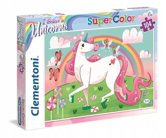 

Puzzle 104 el Unicorn Clementoni 27109