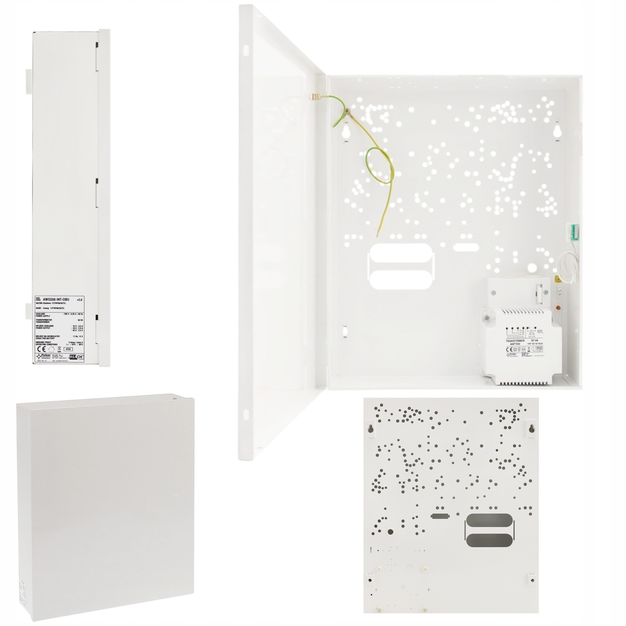 Obudowa natynkowa Pulsar AWO256 do central alarmowych Satel