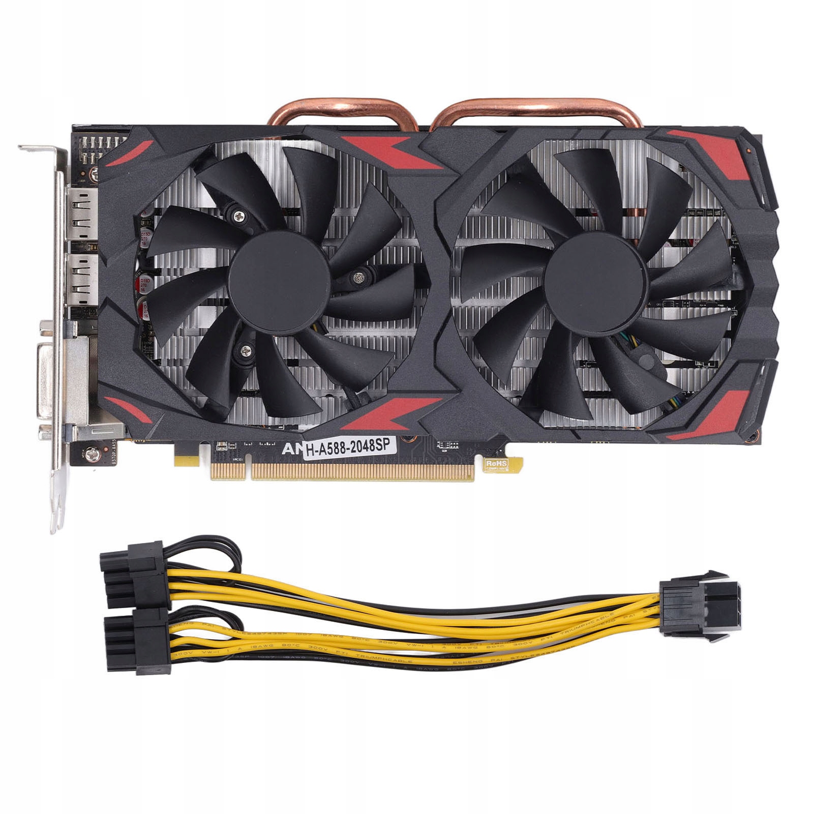 Počítačová grafická karta AMD RX580 8GB 256BIT, (637496019713