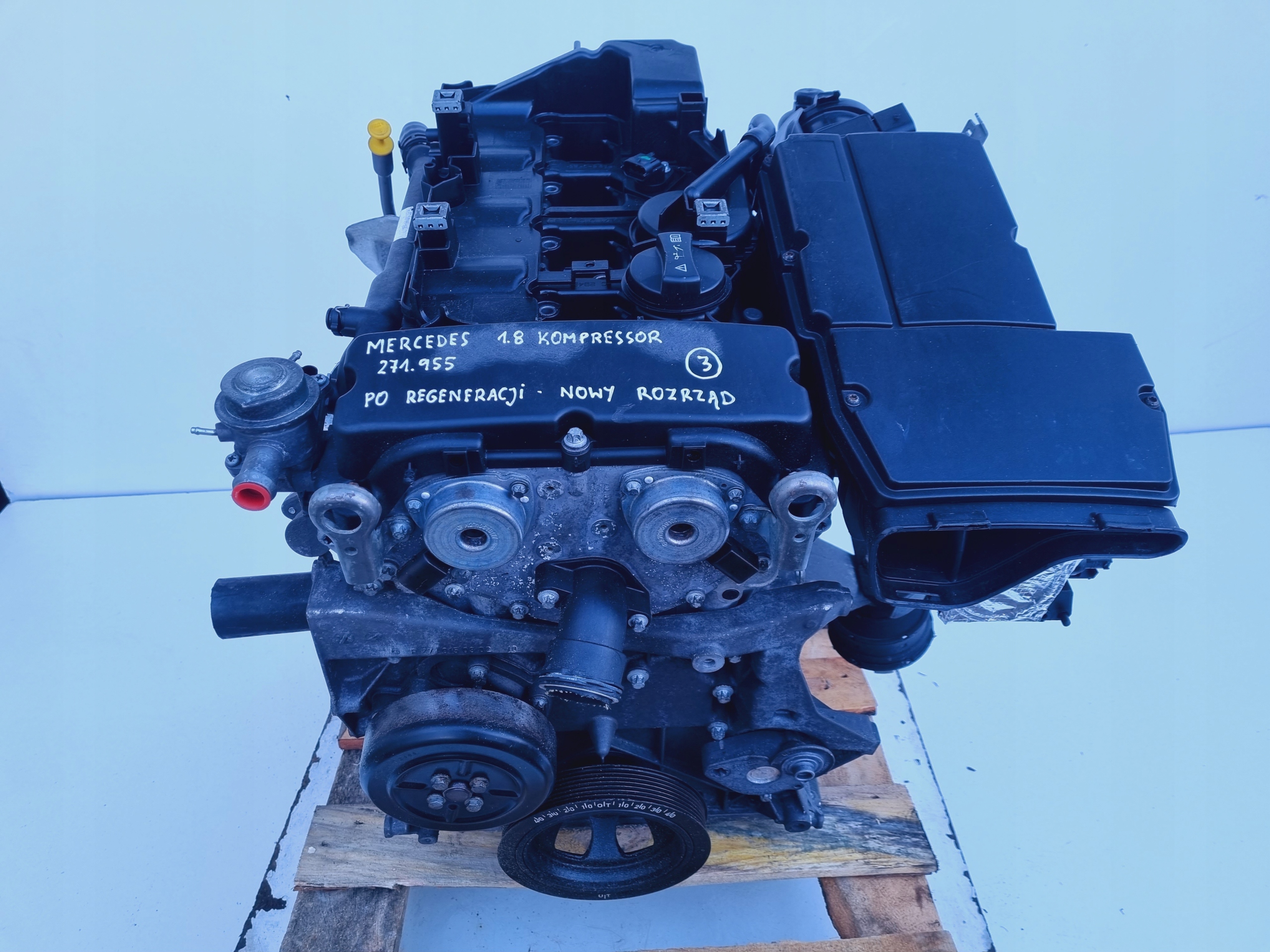 ДВИГУН Mercedes КЛК W209 1.8 КОМПРЕСОР 271955