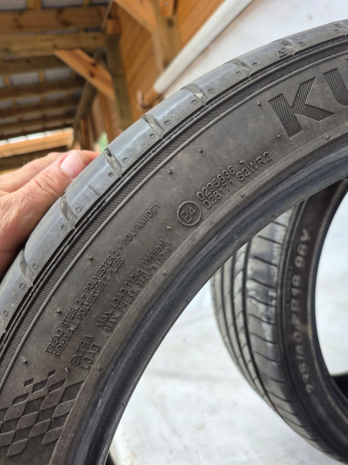 tyres summer KUMHO ECSTA PS71 235/40 R19 2023R.