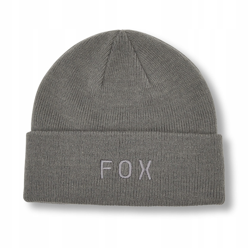 Čepice Fox Wordmark Beanie Pewter Os (os)