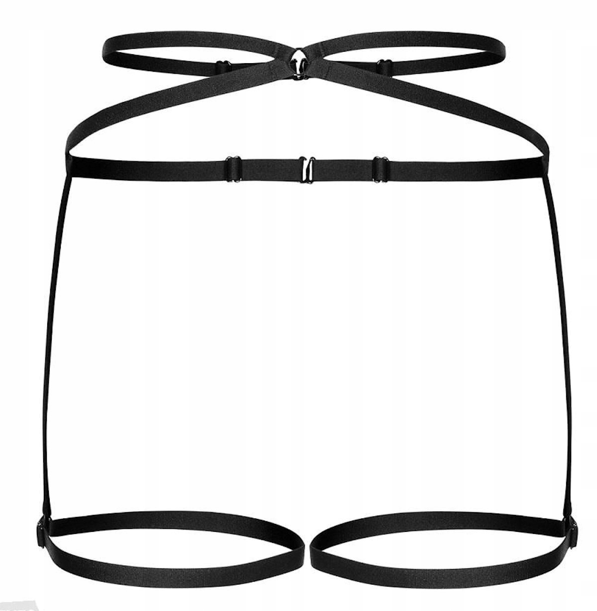 

Promees harness Sussan ozdobna uprząż L/XL Czarny