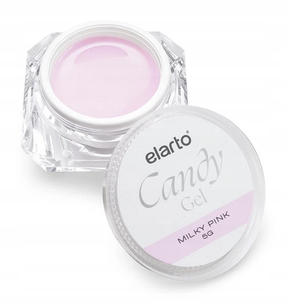 Żel budujący Elarto Różowy Candy Milky Pink 5g