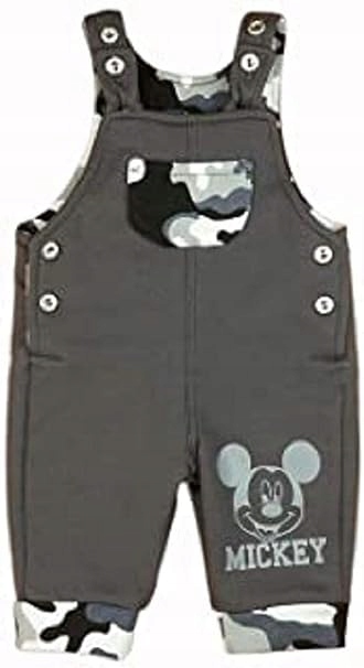 Spodnie Dresowe Ogrodniczki Myszka Miki 56 Szary