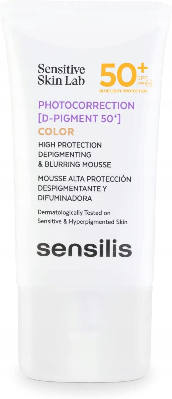 Sensilis Photocorrection D-Pigment Color Spf 50+ 40 ml podkład w musie