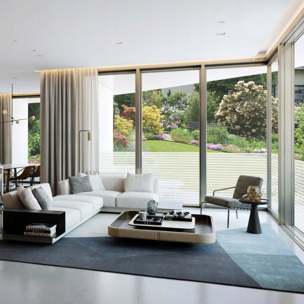 FOLIA NA SZYBĘ MROŻONE SZKŁO W PASKI SAMOPRZYLEPNA Transparentność lustro weneckie