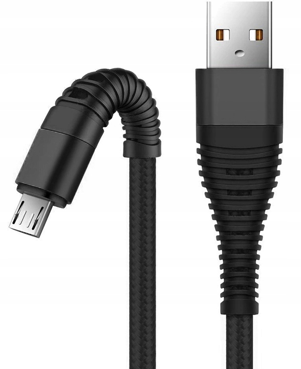 

Wzmacniany Kabel Micro Usb 2M Quick Charge 3,1A