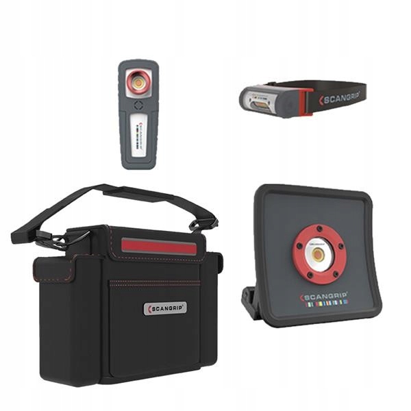 SCANGRIP Detailing Kit Essential Zestaw 3 Lamp