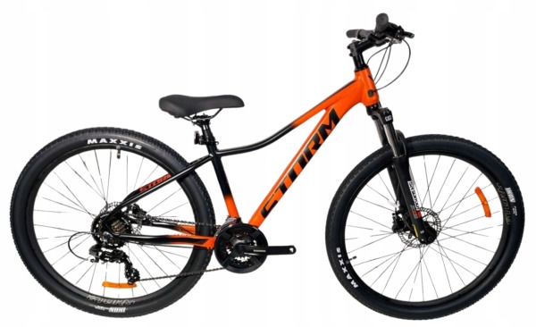 Rower Górski Storm Shark 2.0 27,5 15 2HD Pomarańczowy
