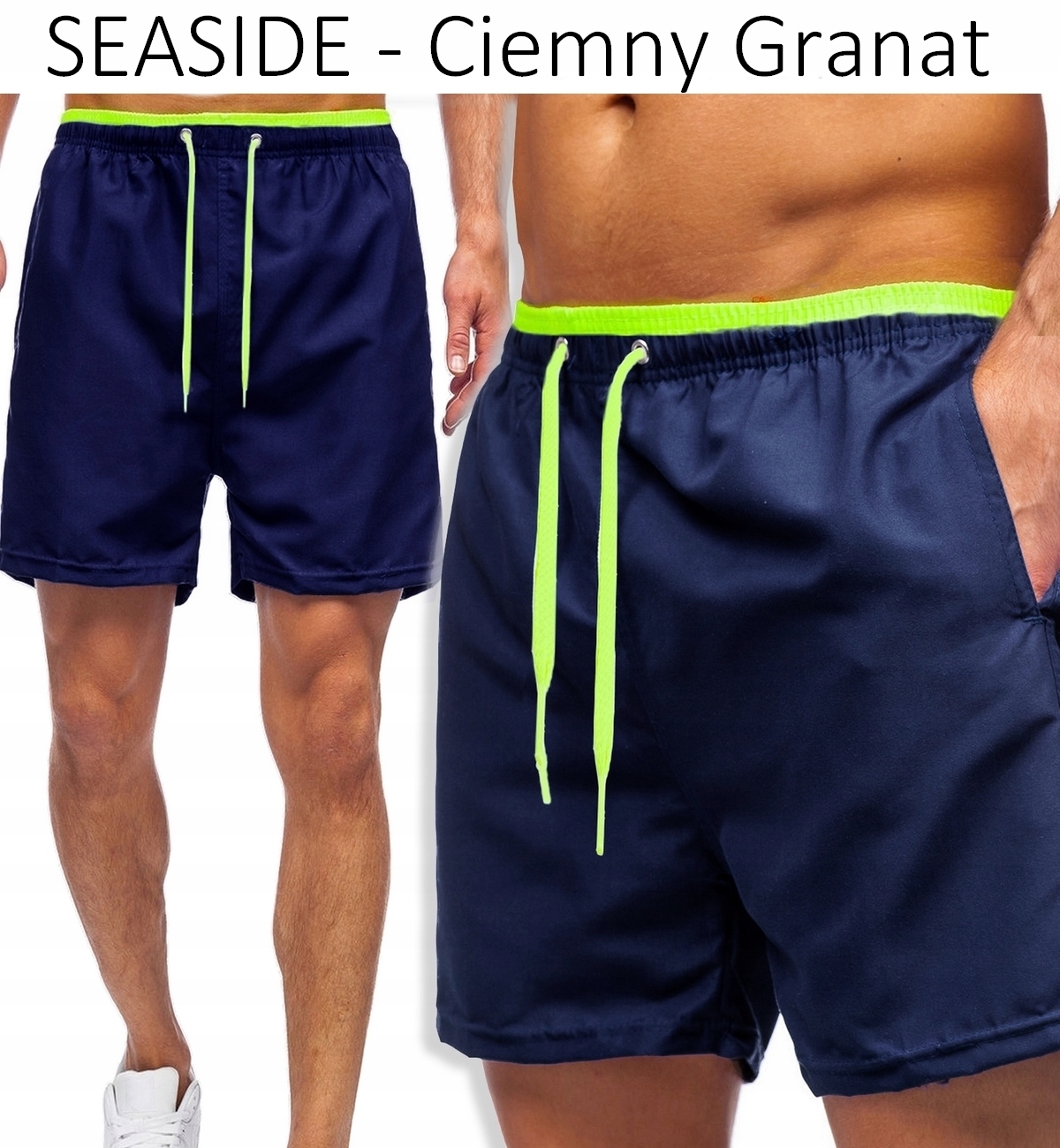 SPODENKI KĄPIELOWE PLUS SIZE KĄPIELÓWKI MĘSKIE krótkie ROZMIARY KOLORY 4XL Kolor wielokolorowy