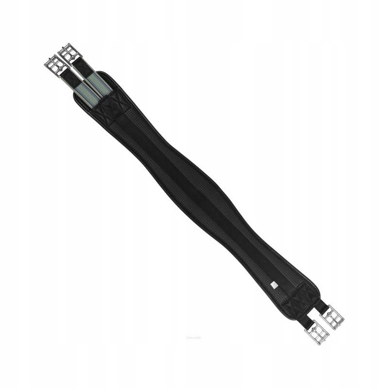 Popręg dla konia York Soft wszechstronny czarny 100cm