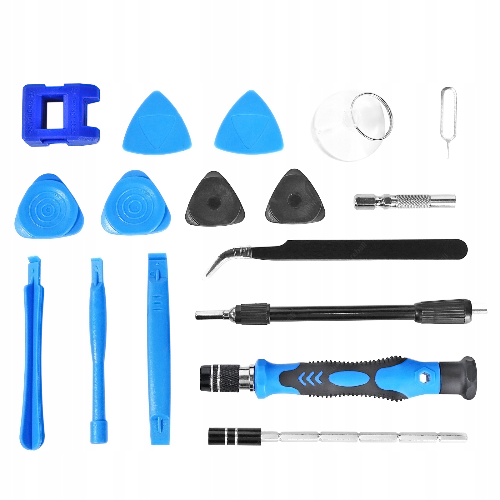 ZESTAW ŚRUBOKRĘTÓW PRECYZYJNYCH BITÓW DO NAPRAWY TELEFONÓW TABLETÓW RT0164 Cechy dodatkowe wymienne końcówki