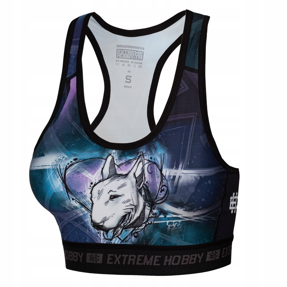 Top SPORTOWY stanik biustonosz BULTERIER L