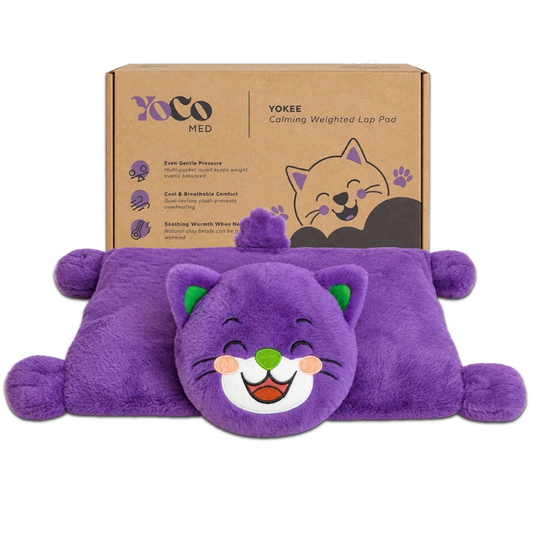 Maskotka obciążeniowa YoCo Yokee 2 kg pluszak sensoryczny do podgrzewania