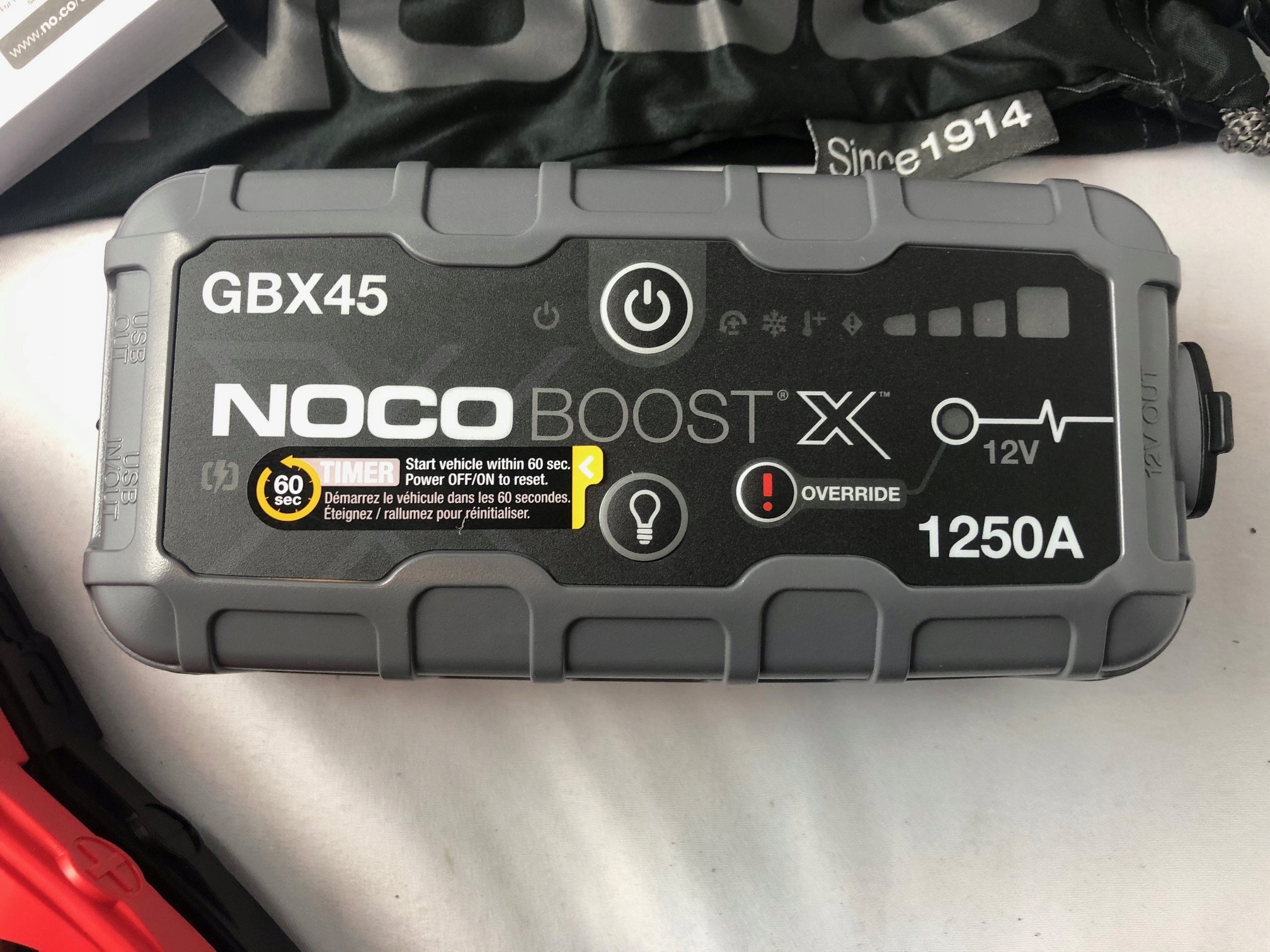 NOCO GBX45 JUMP STARTER BOOSTER 1250A LITOWE