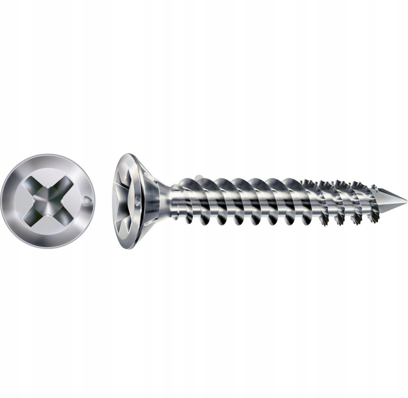Skrutka do okien FEX-cut 4 x 38 Titanium Silver 2000 ks