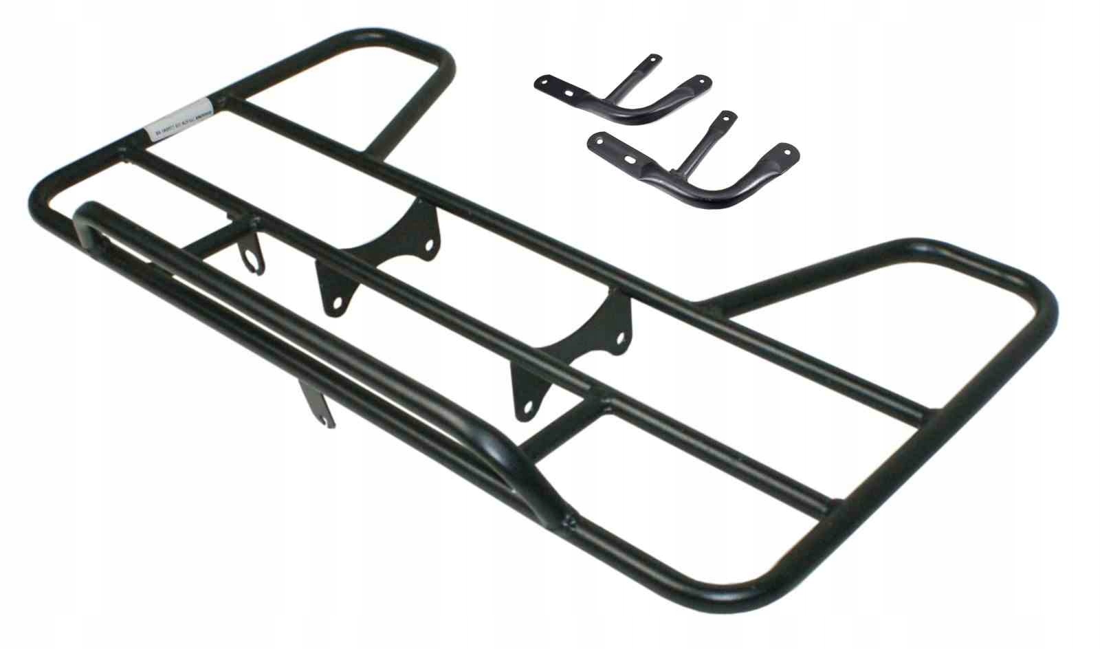 BAGAŻNIK TYŁ ATV 125 CZARNY + 2 x WSPORNIK HB