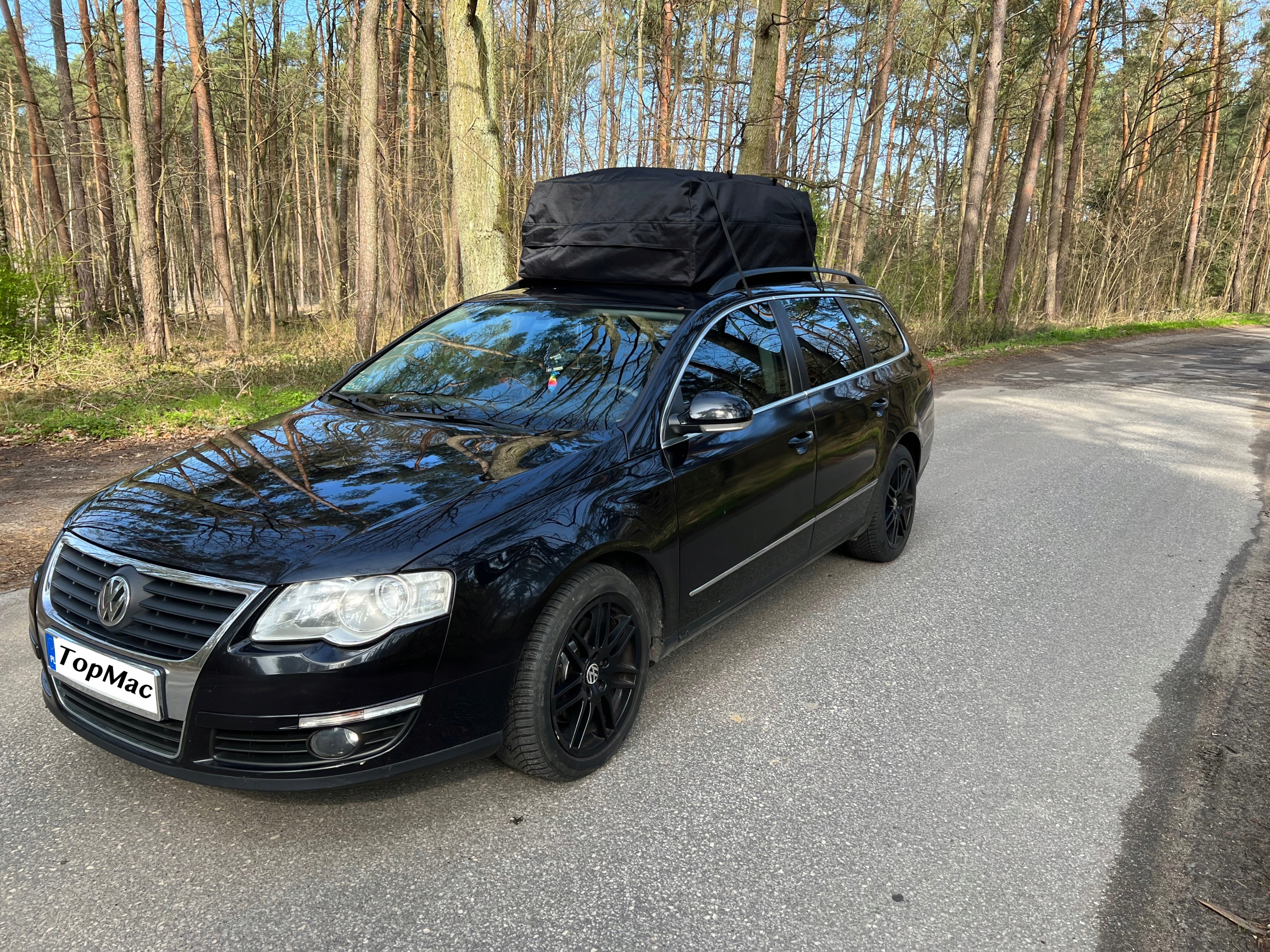 BAGAZNIK DACHOWY SAMOCHODOWY TORBA WODOODPORNA PL Volume 500 l