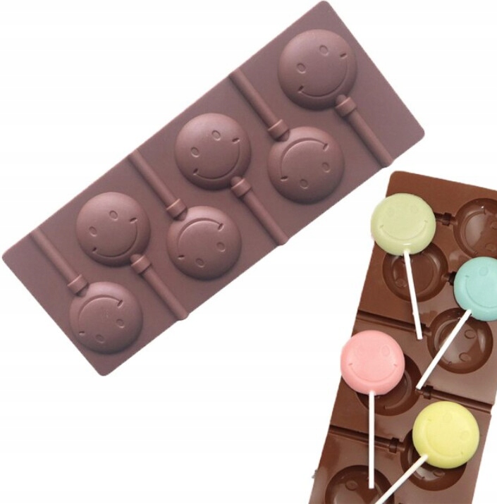 

Lizaki Czekoladowe Silikonowa Foremka Buźki b2163