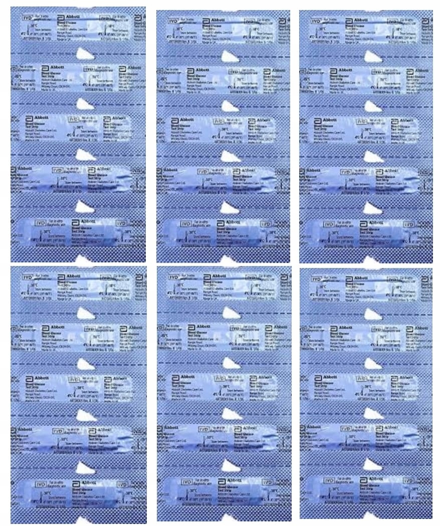 

30 Szt Paski Do Glukozy Cukru Optium Xido