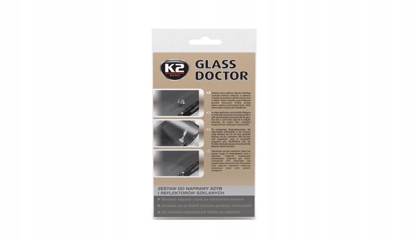 

K2 Glass Doctor Zestaw do naprawy szyb