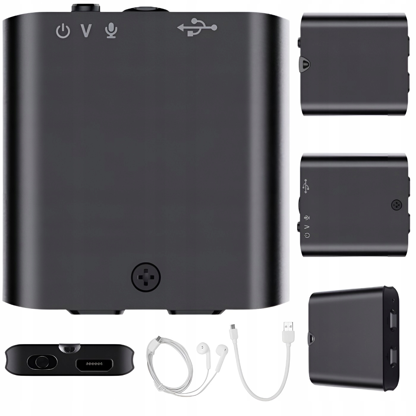 Gsm odposlech malý 8GB ukrytý v autě, pokoji, tašce pro manželku 100h 3cm