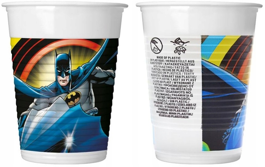 ZESTAW KUBKI TALERZYKI BATMAN AVENGERS 16szt EAN (GTIN) 949123145444