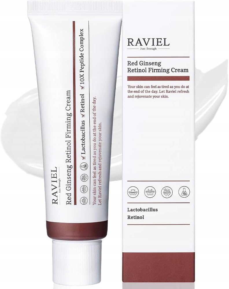 Raviel Retinolový krém s červeným ženšenem Retinol Firming Cream 50 ml