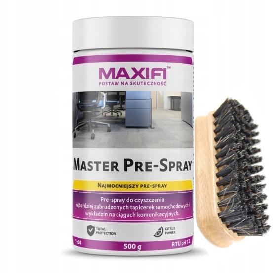 Maxifi Master Pre-Spray Proszek do tapicerki 500 g Rodzaj czyszczenie tekstyliów
