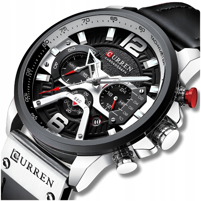 Pánské Hodinky Curren Elegantní Klasický Chronograf Datumovka 5 Barev