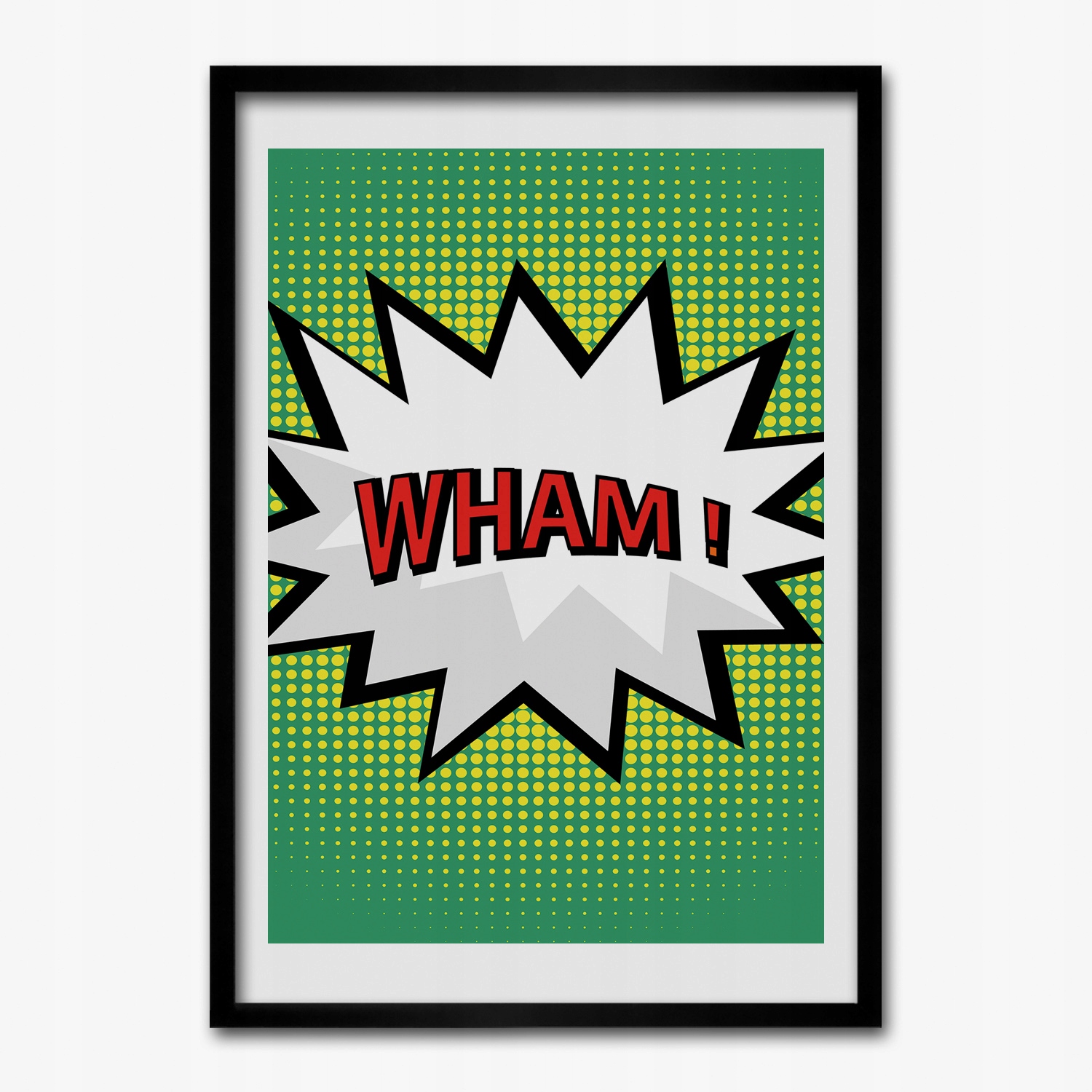 Nástěnný obraz v rámu Dýmek myšlenka pop art 70x100 cm